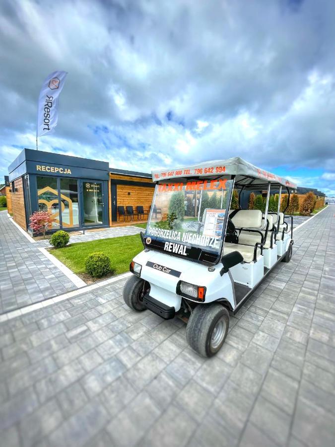 Rresort - Domki Z Krytym I Podgrzewanym Basenem, Sauna, Wifi, Parking W Cenie! 레왈 외부 사진
