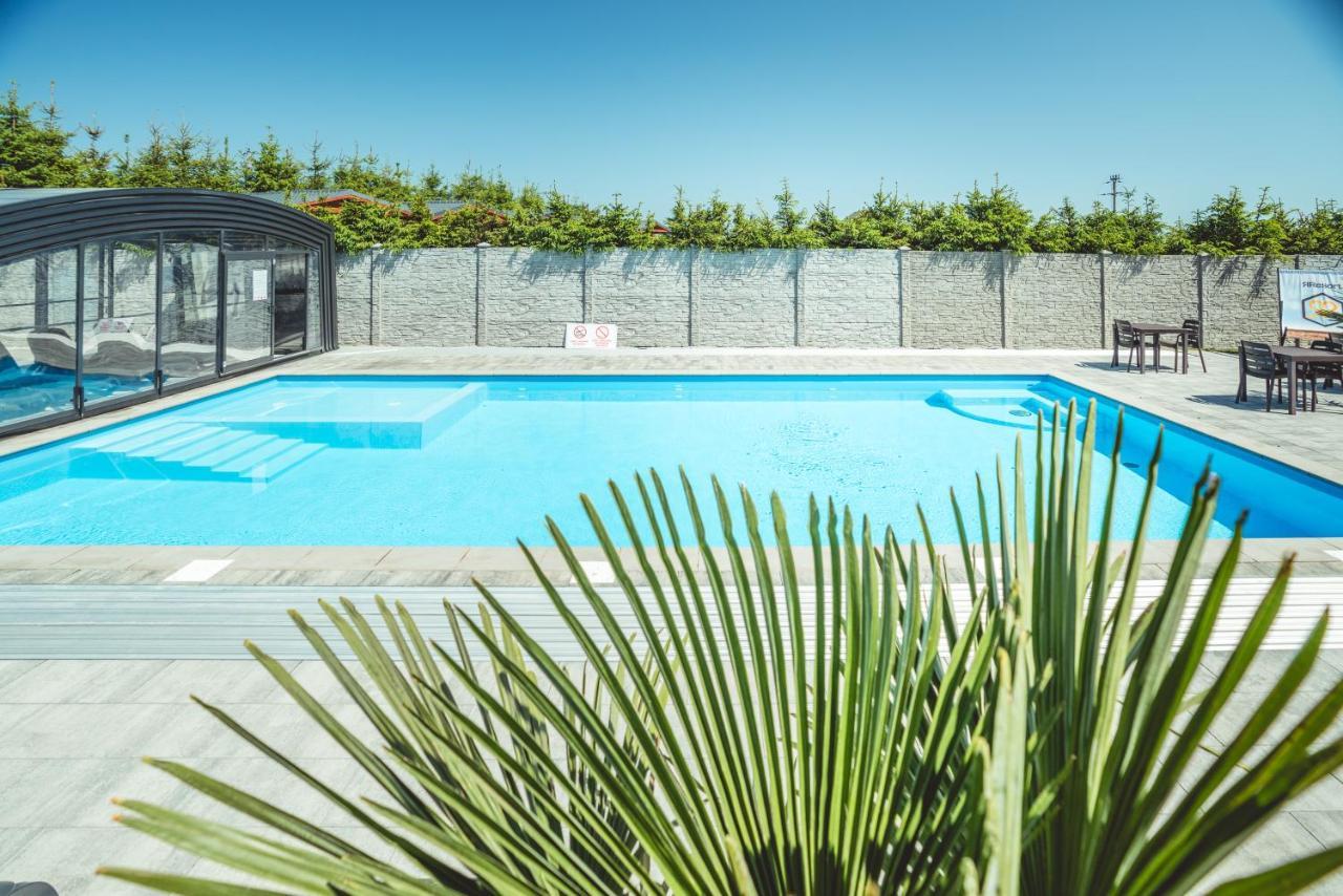 Rresort - Domki Z Krytym I Podgrzewanym Basenem, Sauna, Wifi, Parking W Cenie! 레왈 외부 사진